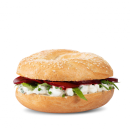Veggie bagel