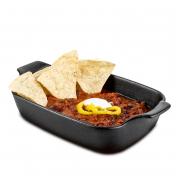 Chili con carne a fazolový krém