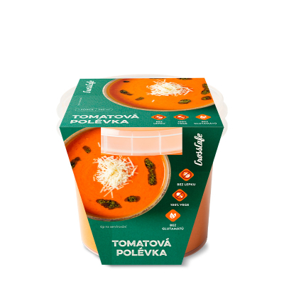 Jednoporcová tomatová polévka